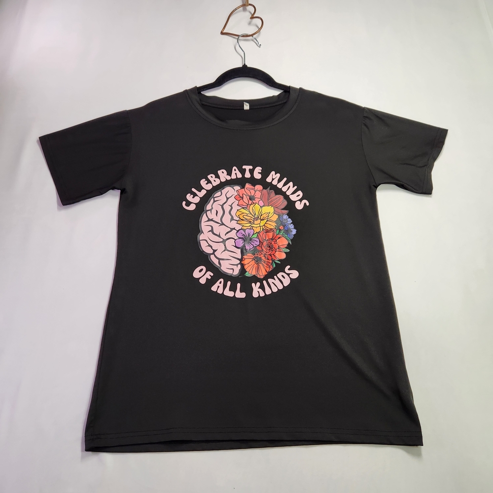 ⭐️ Celebrate Minds of All Kinds Short Sleeve Shirt – Size Small - Streetwear
